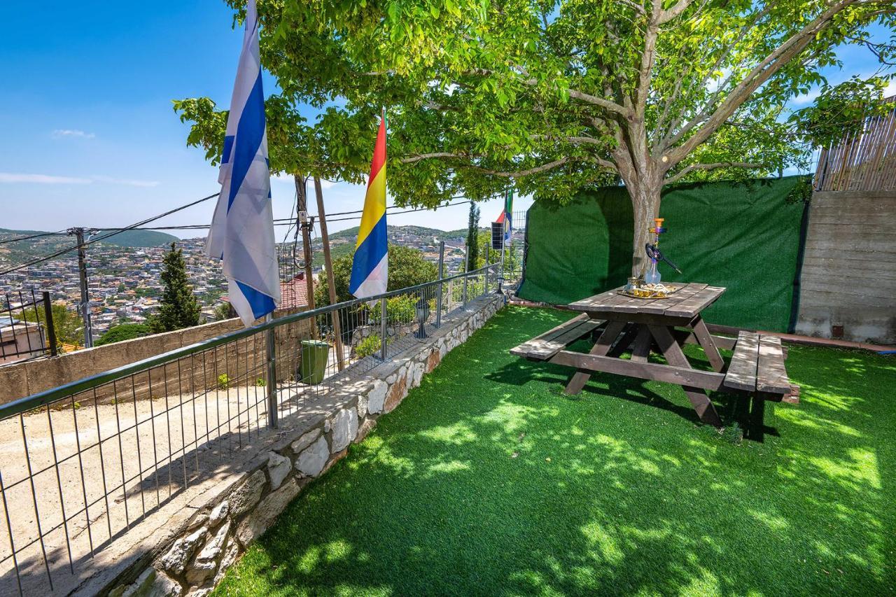 Apartment בקתות עץ מעל העננים: קסם דרוזי עם נוף פנורמי